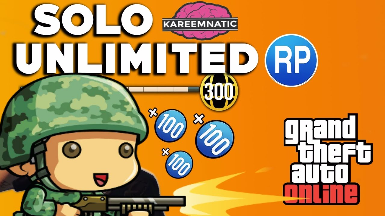 GTA 5 RP Glitch - Quick & Easy SOLO Unlimited RP Glitch 1.38 (GTA 5 Online RANK UP FAST)