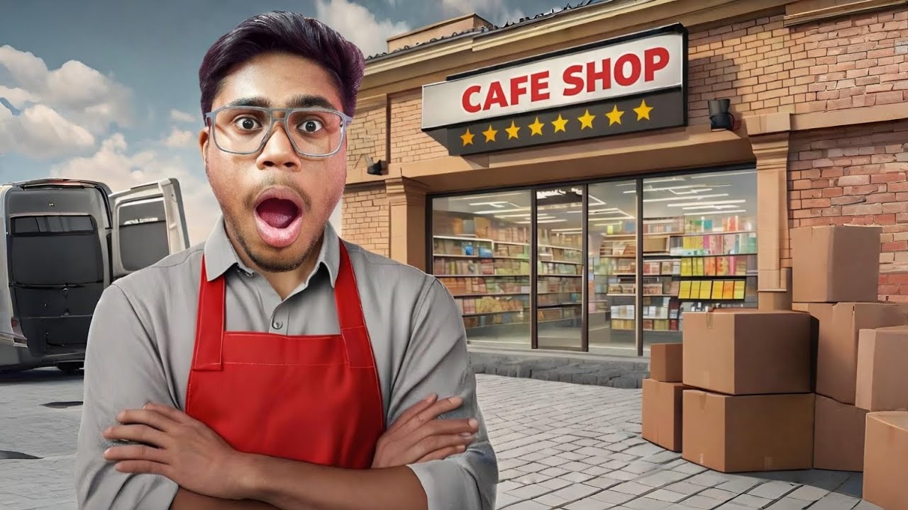 I Opened a Cafe in this City | Cafe Owner Simulator