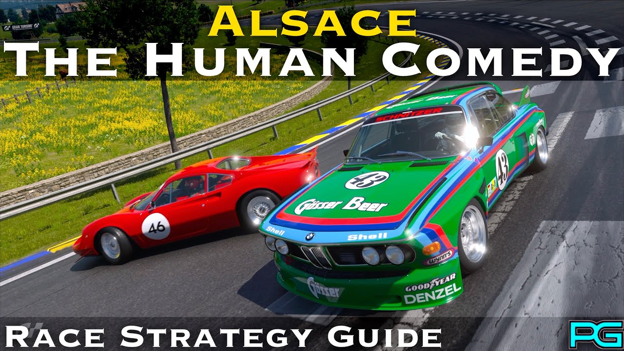 Gran Turismo 7 - The Human Comedy - Alsace - Race Strategy Guide - UPDATED 1.66