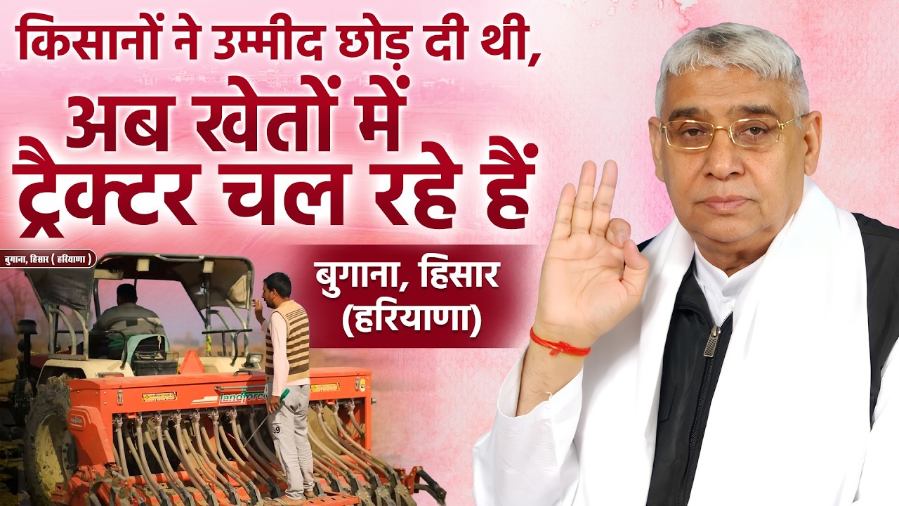 बुगाना, हिसार (हरियाणा) में 5 फुट पानी था, अब गेहूं उग आया, खेत हरे-भरे हो गए || SA News Channel