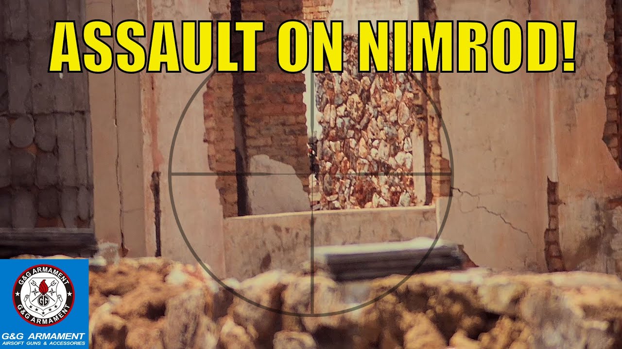 ASSUALT ON NIMROD! - G&G "PREDATOR" Gameplay with The Butchers