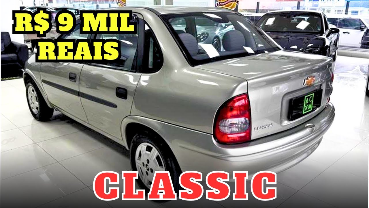 CHEVROLET CORSA CLASSIC À VENDA POR APENAS 9 MIL REAIS