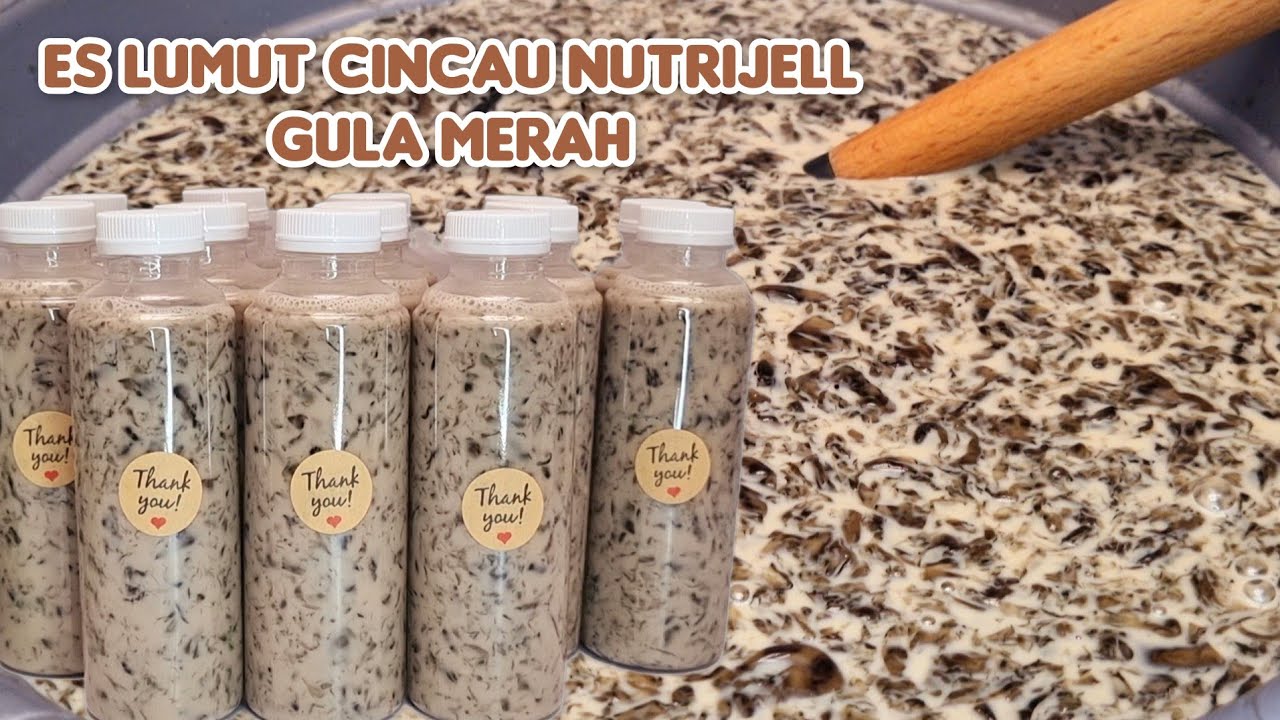 ES LUMUT CINCAU NUTRIJELL GULA MERAH