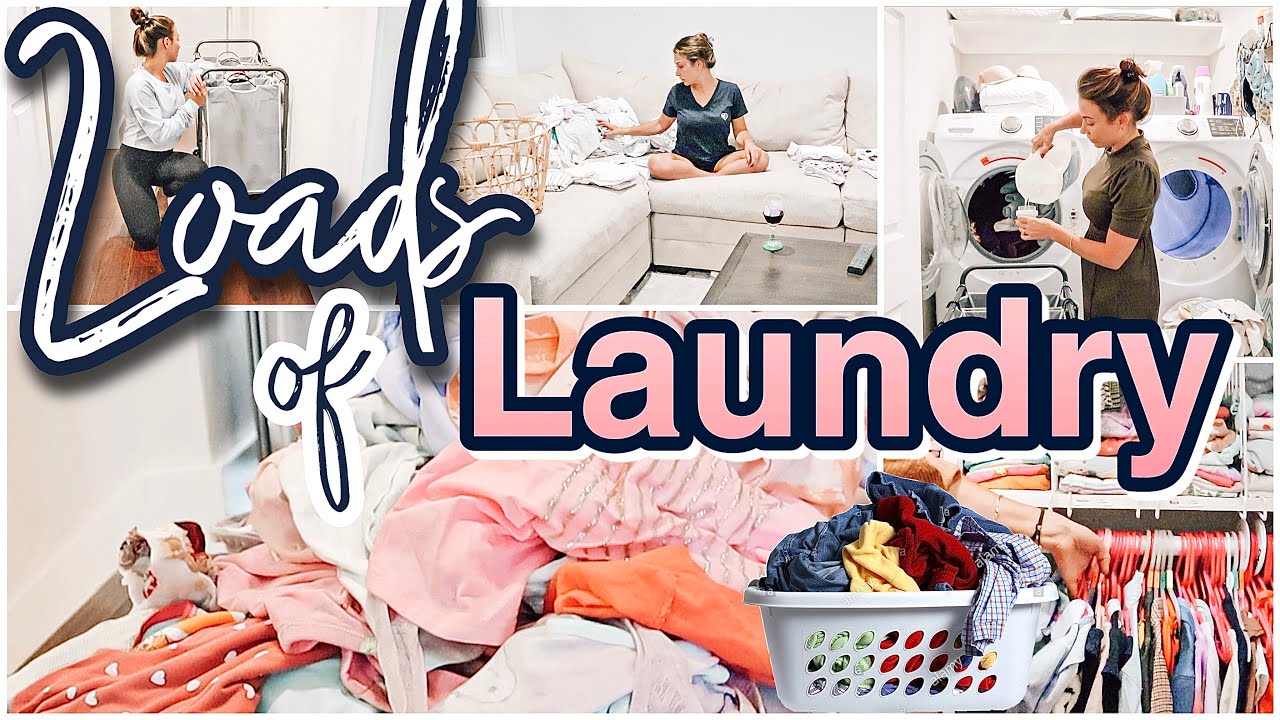 DAYS OF LAUNDRY MOTIVATION 🧺 | Get It Done with a Momma! | @myranda_achvan