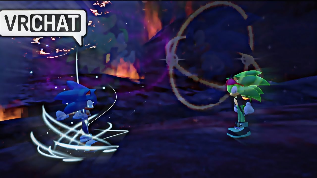 The Fight Between Archie Scourge And Archie Sonic In VrChat