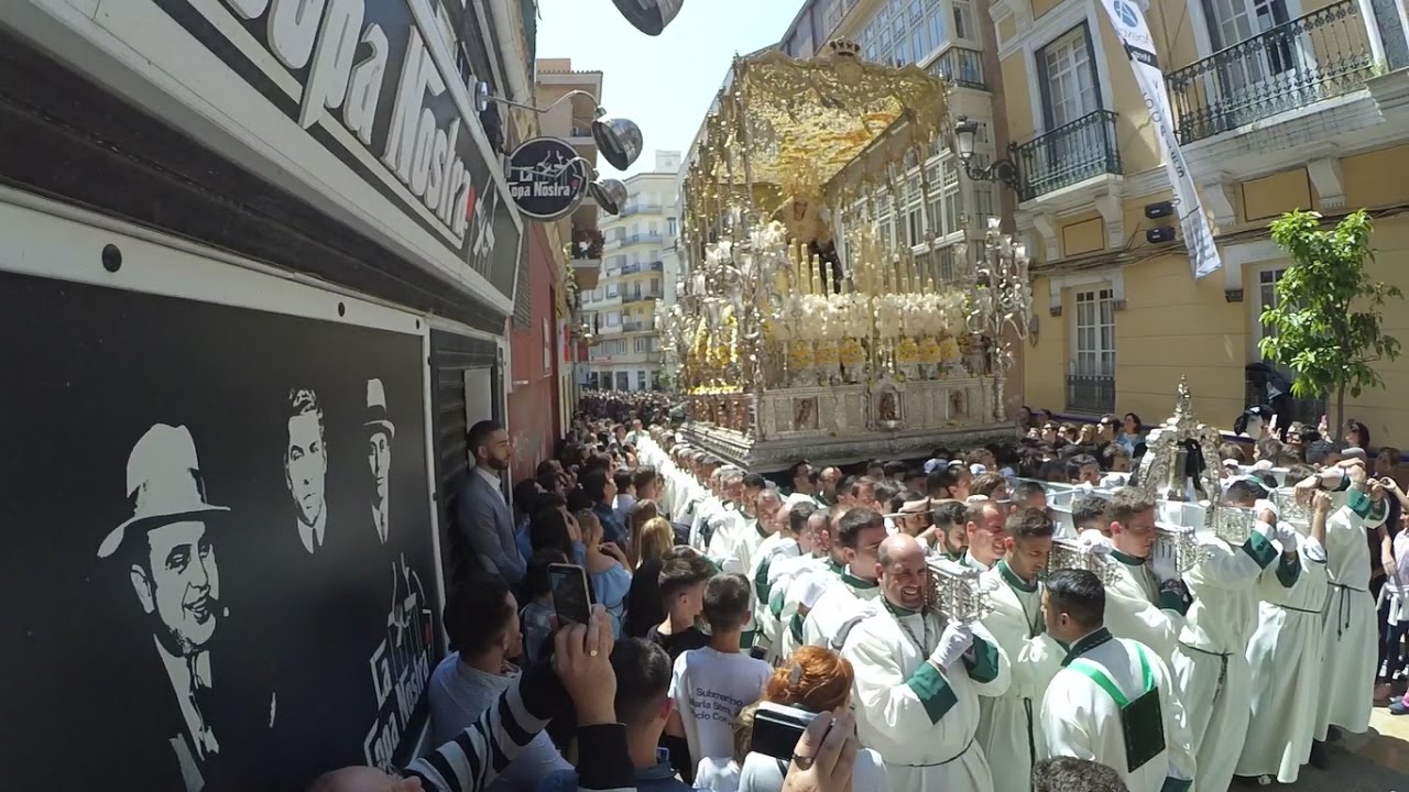 VIRGEN AMPARO (POLLINICA) C/CASAPALMA - SEMANA SANTA MÁLAGA 2017