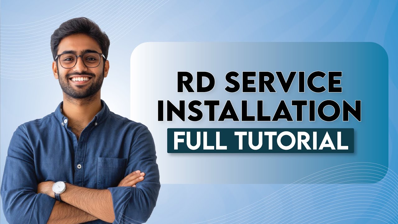 Retailer ID Panel में RD Service Installation कैसे करें? | AEPS RD Service Full Guide.