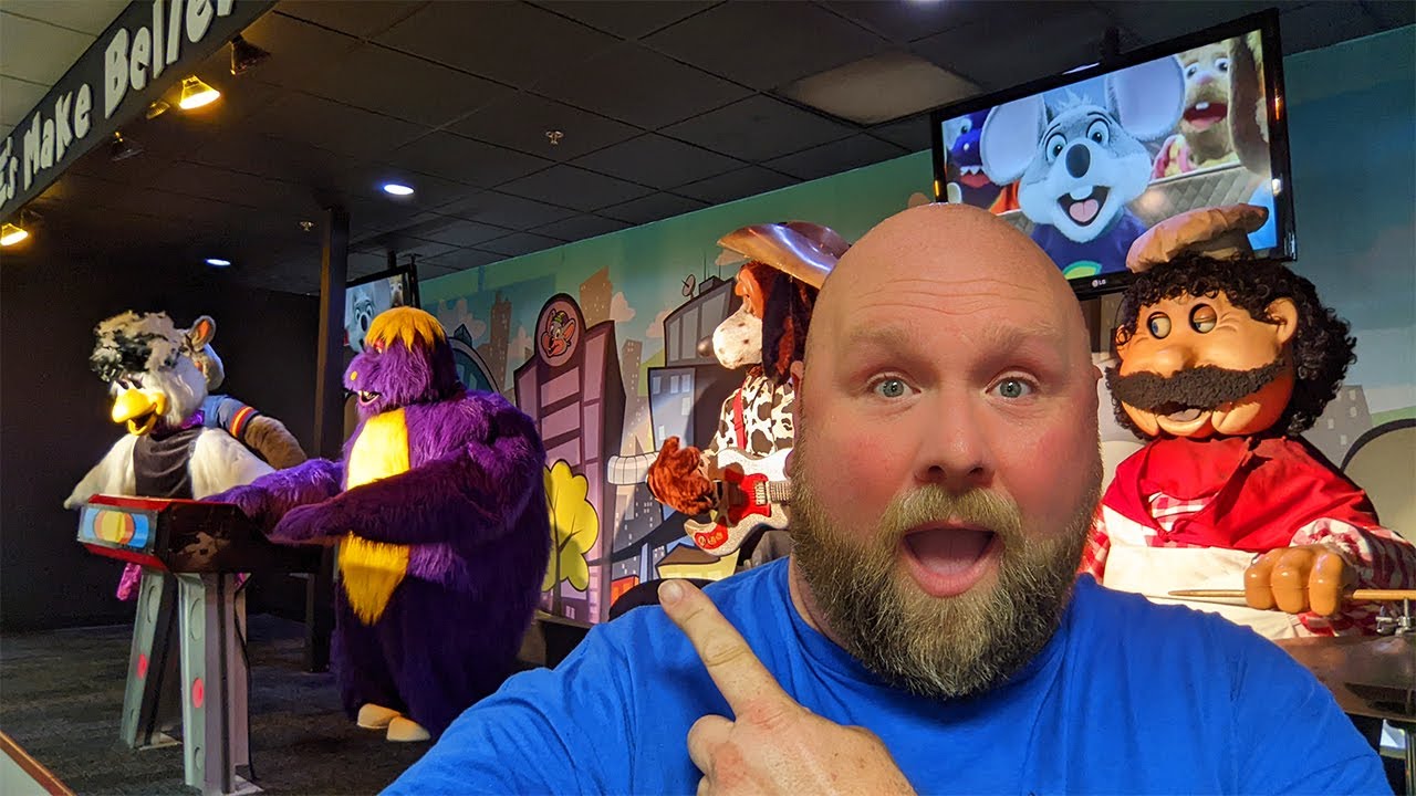 Одна из самых редких сцен в театре Chuck E. Cheese в Спрингфилде, штат Иллинойс! Считается, что з...