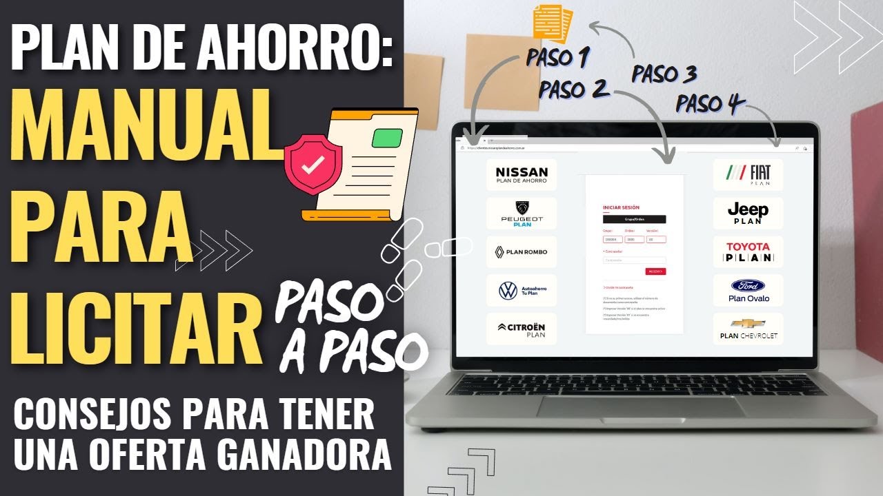 Plan de Ahorro: MANUAL PARA LICITAR