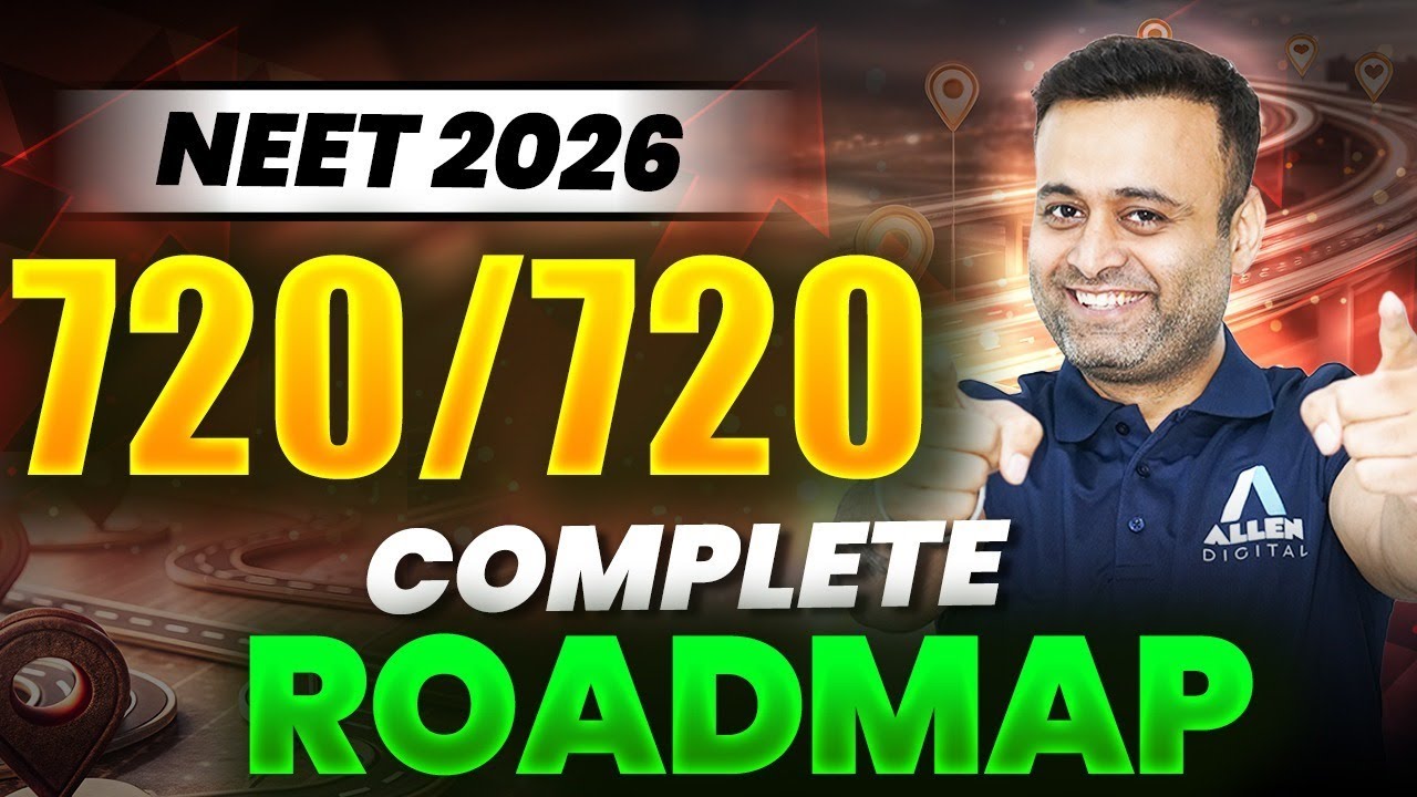 NEET 2026 - Complete 1 Year Roadmap - NEET 720 out of 720 Strategy | Parth Sir | Doubtnut NEET #neet