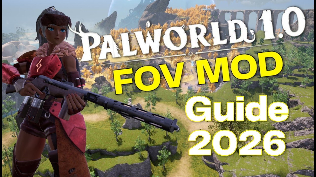 Как увеличить угол обзора (FOV) более 90 в Palworld 1.0 | Гайд по модам