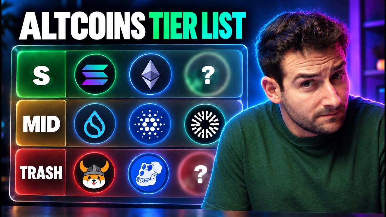 I Ranked Every Major Altcoin From Best to Worst