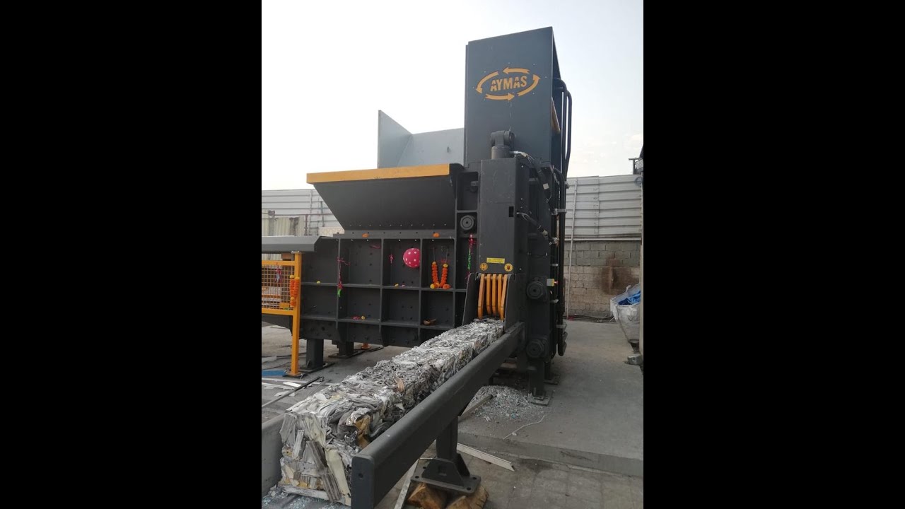 Aymas Continious Baler Eco Serie - Aluminum Profile - HP3-C-ECO (30x30)