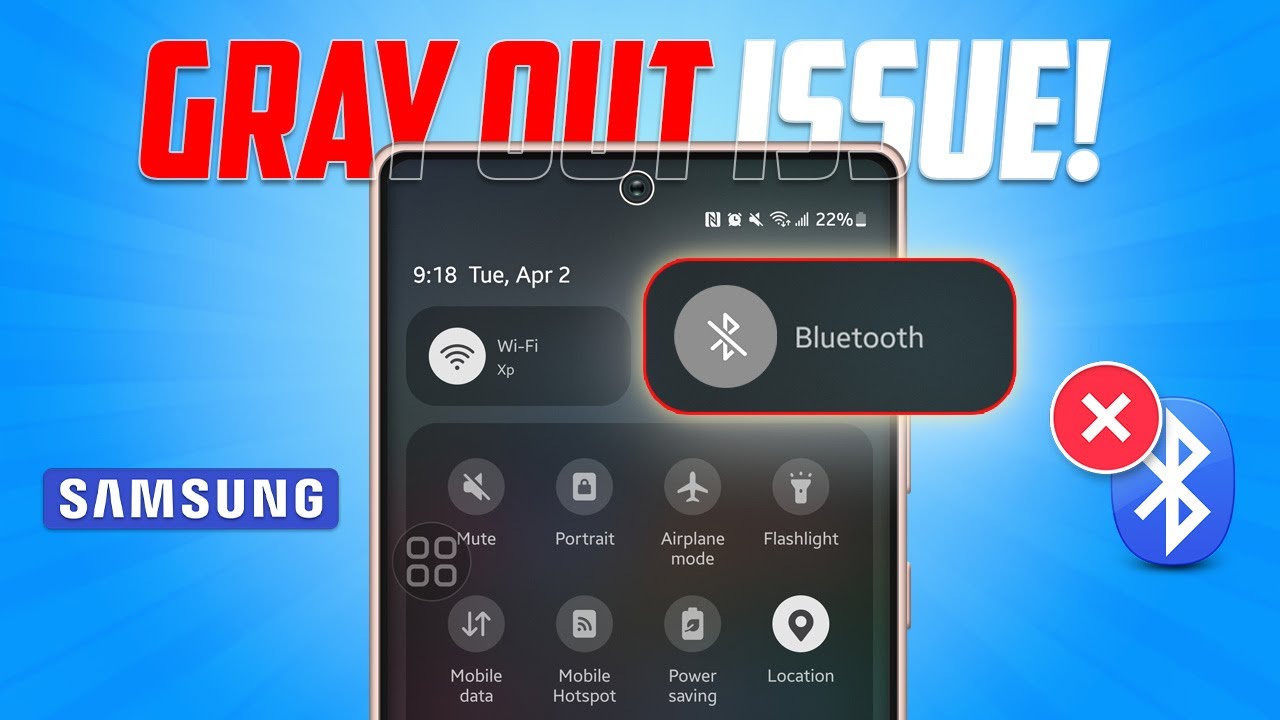 Исправление проблемы с отключением Bluetooth на Samsung | Bluetooth не включается на Samsung