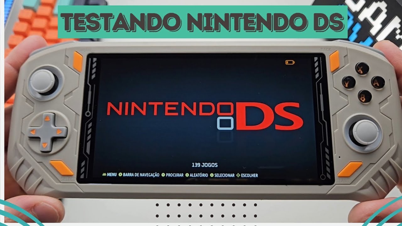 Testei NINTENDO DS No Console RG52 MINI e o Resultado Foi Uma Surpresa