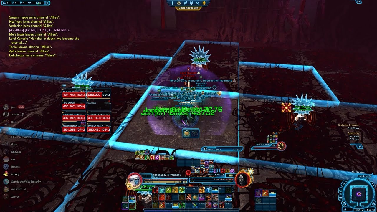 Swtor - 7.1 HM Kanoth | Sniper PoV