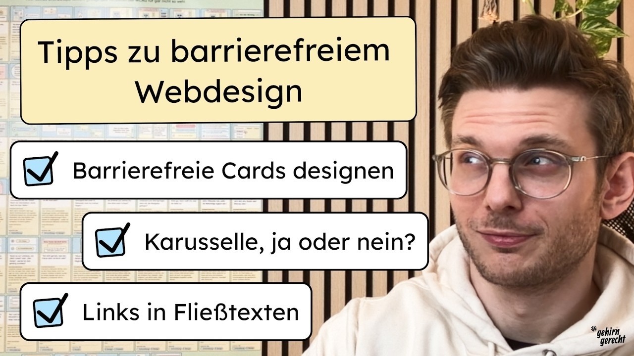 Designe barrierefreie Cards!