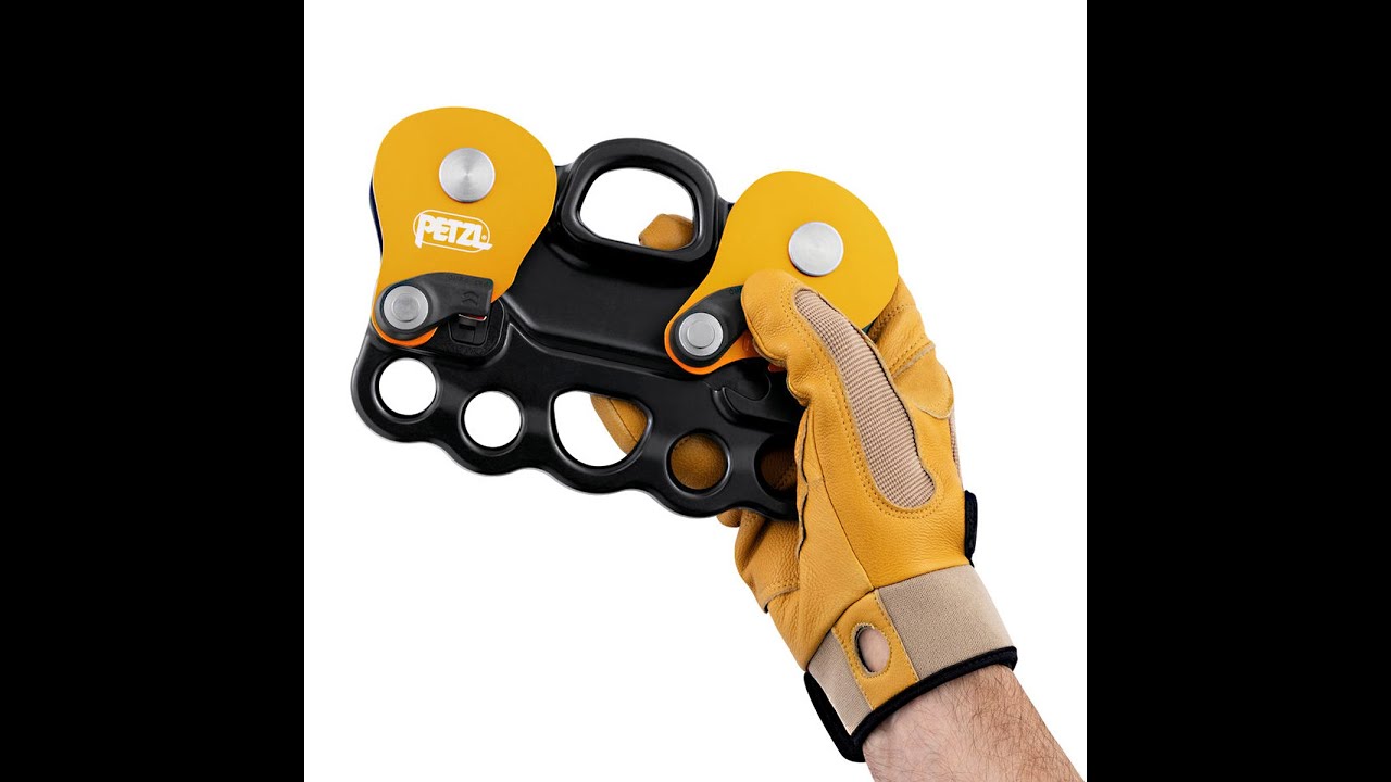 Polea de Desplazamiento para Rescate con Tirolina Petzl Reeve