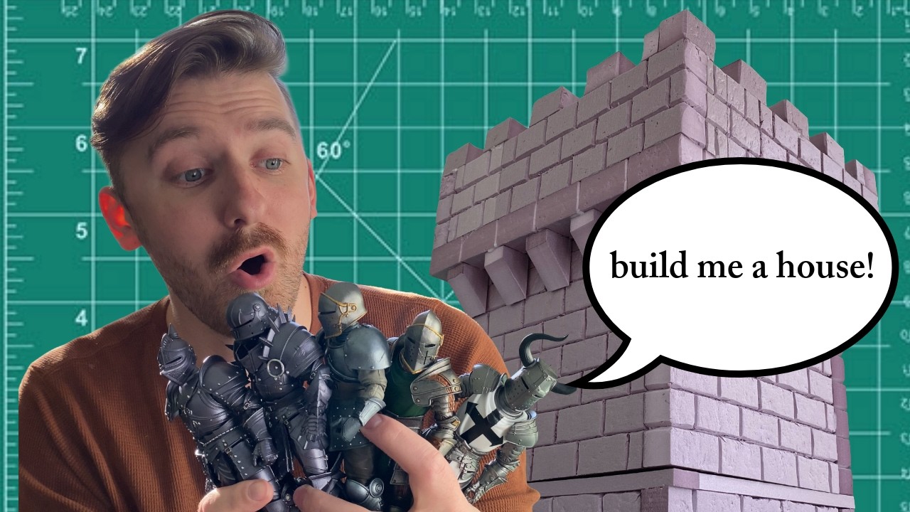 finishing the great tower... LET'S PAINT