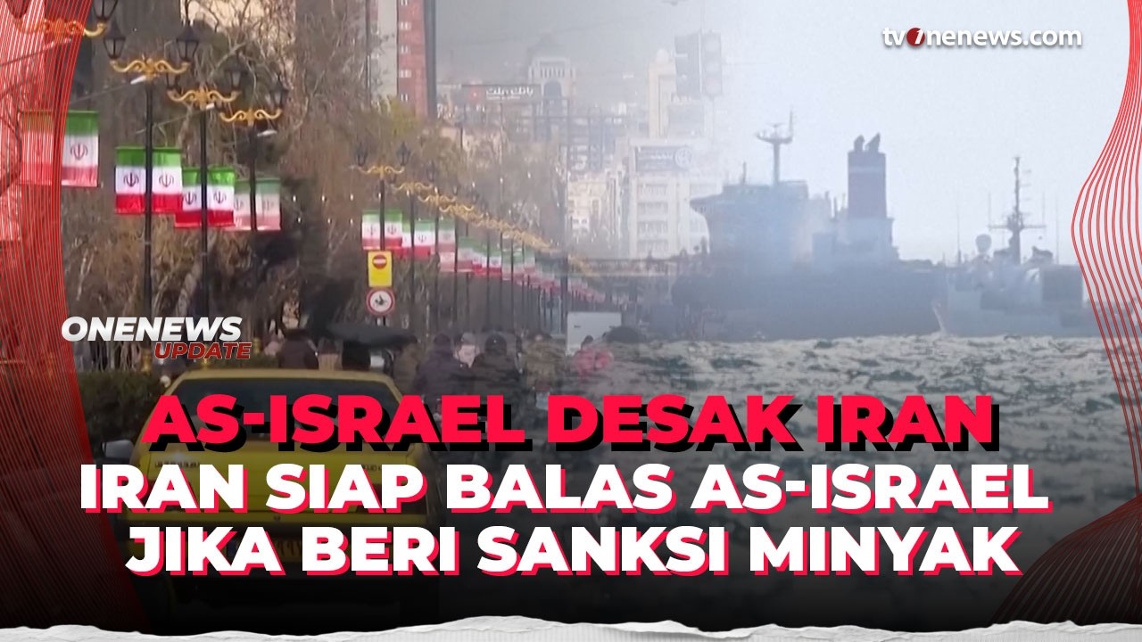 Bola Panas di Iran! Minyak Dunia Bisa Hancur Jika Teheran Balas Senjata Minyak | OneNews Update