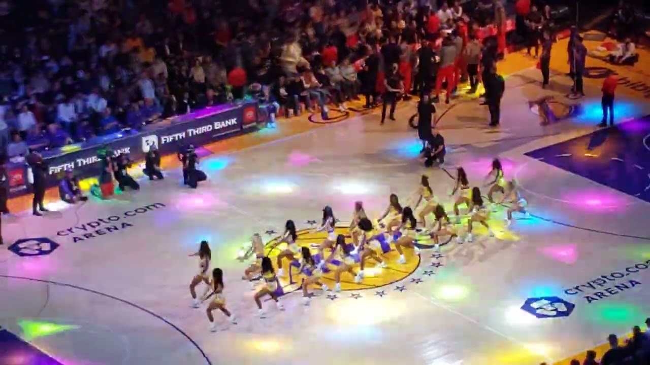Laker Girls performance March 14,2022