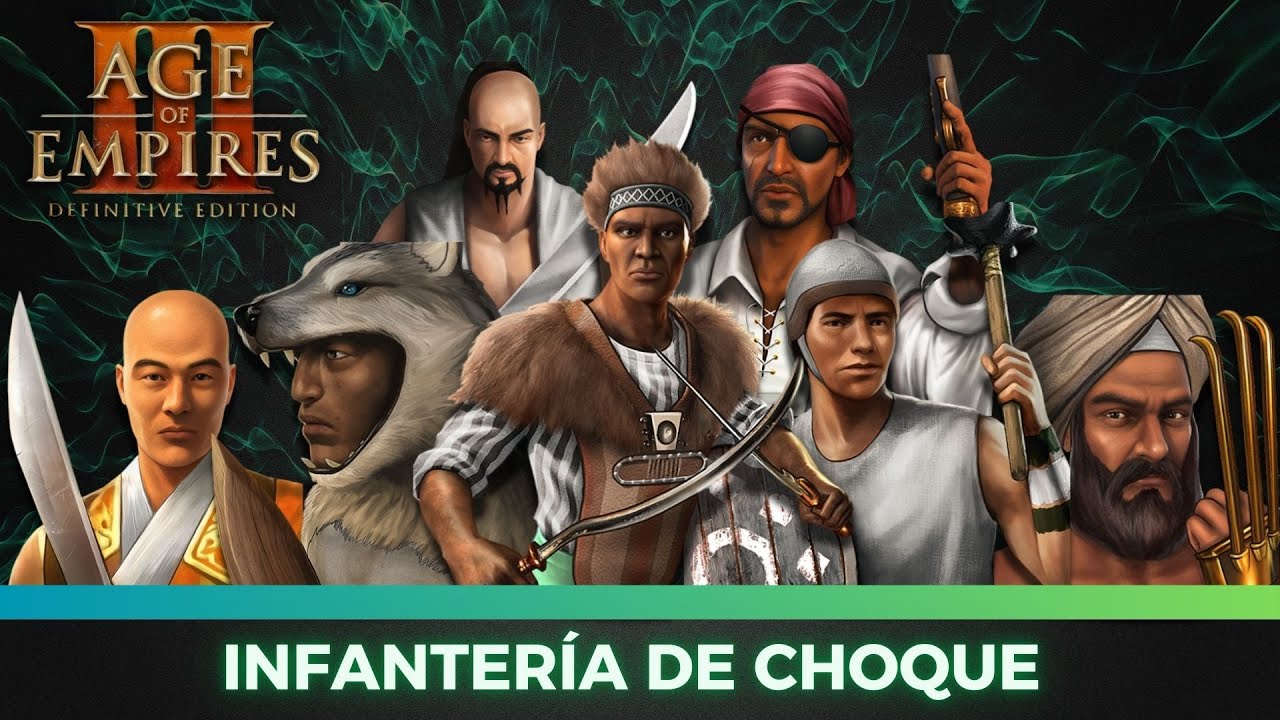La infantería de choque del Age of Empires 3 es rara... pero tremenda