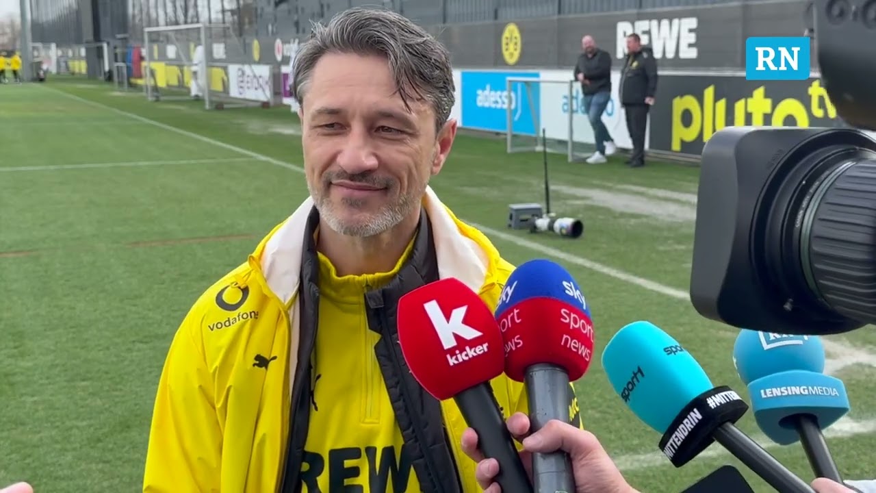 BVB-Trainer Kovac spricht über Brandt-Nachfolge und Spannungsabfall: 