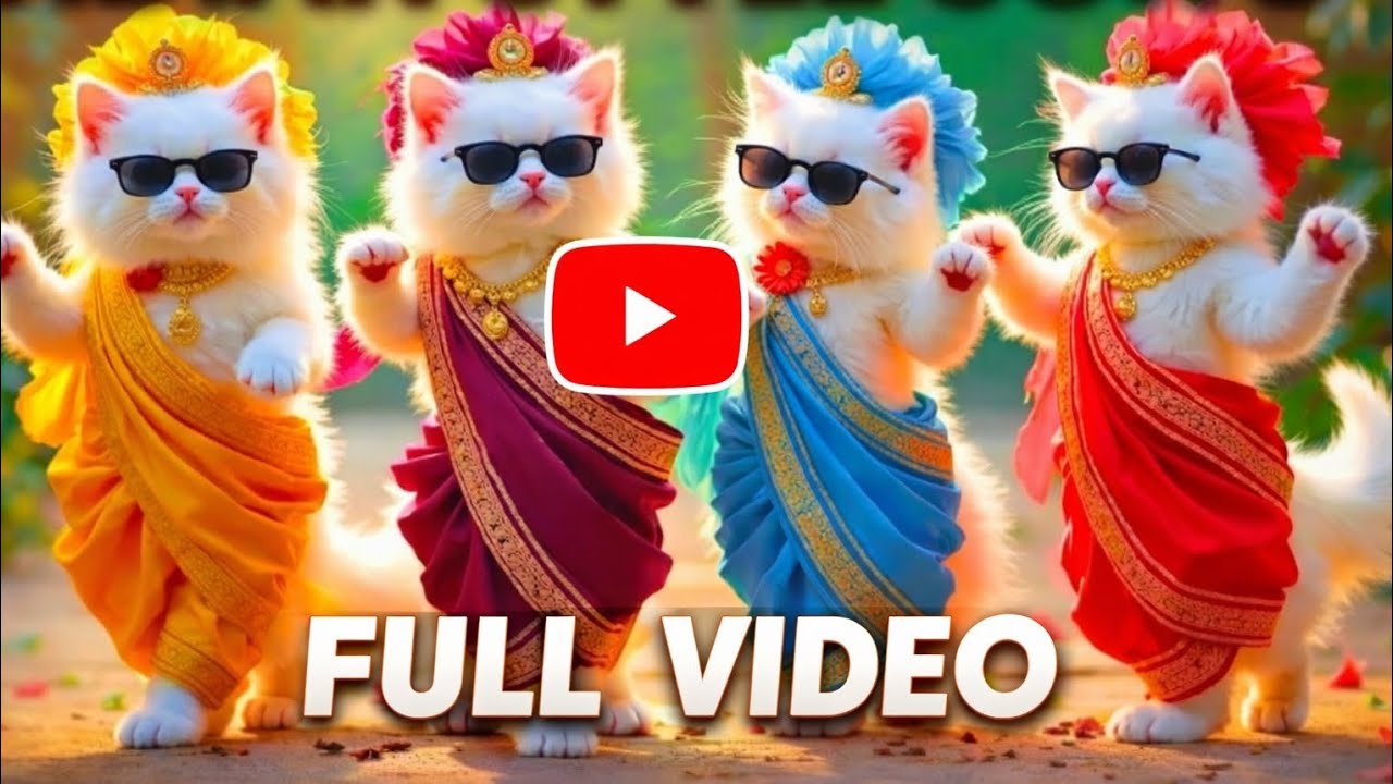 बिल्ली का धमाकेदार डांस | Cutest Dancing Cat Ever 🐱💃