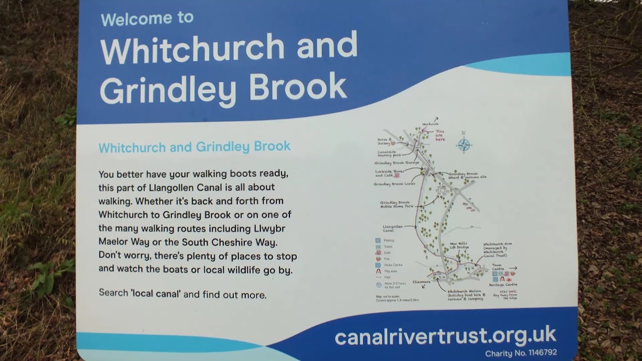 Llangollen canal Whitchurch