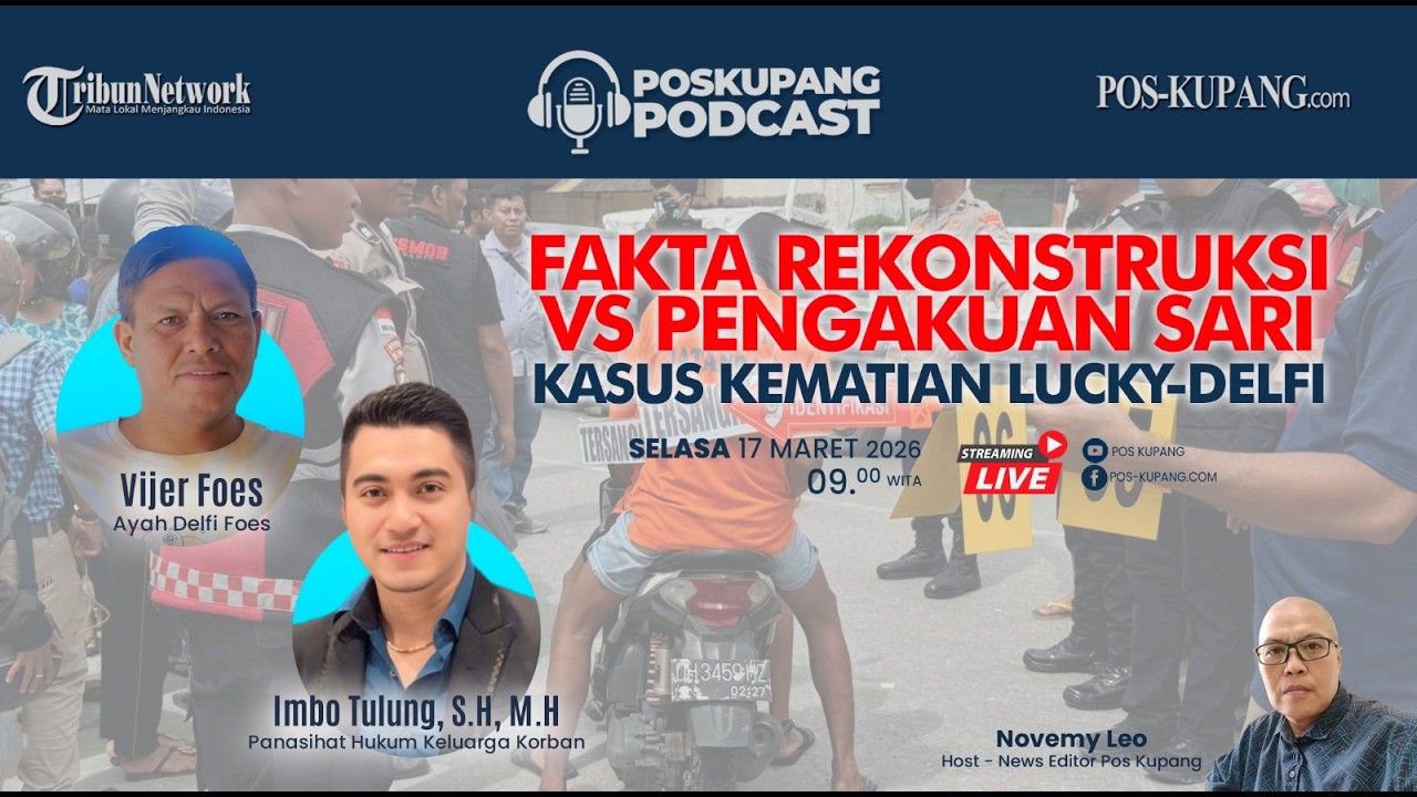 FAKTA REKONSTRUKSI VS PENGAKUAN SARI - KASUS KEMATIAN LUCKY-DELFI | PKPODCAST