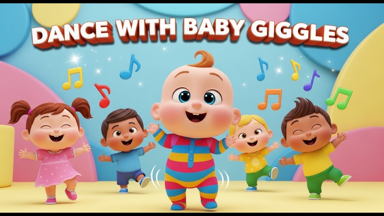 Dance with Baby Giggles 💃🎶 Fun Baby & Toddler Dance Song