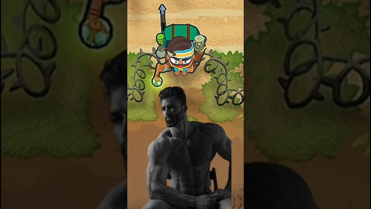 Lvl 1 Geraldo VS ZOMG #shorts #bloonstd6