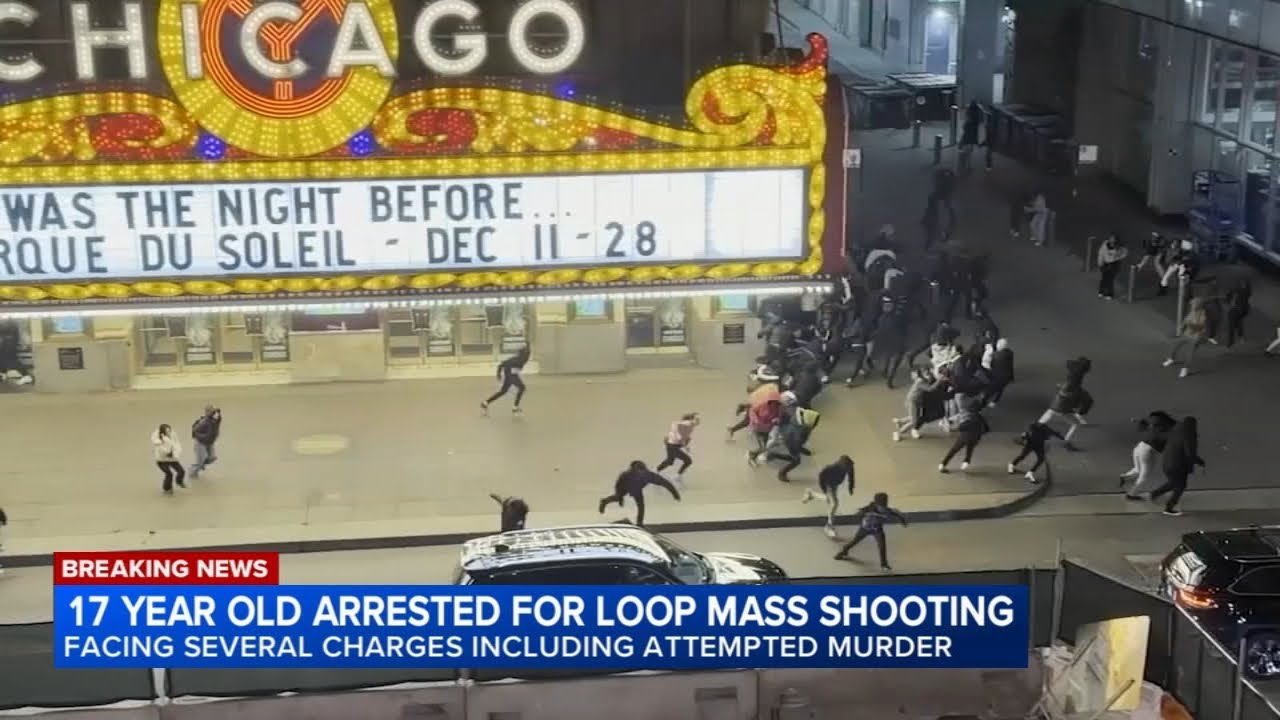 Teen charged in Chicago downtown mass shooting, police say