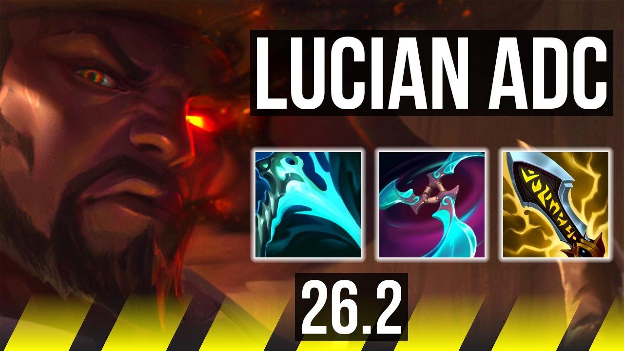 LUCIAN & Thresh vs CAITLYN & Lux (ADC) | KR Master | 26.2