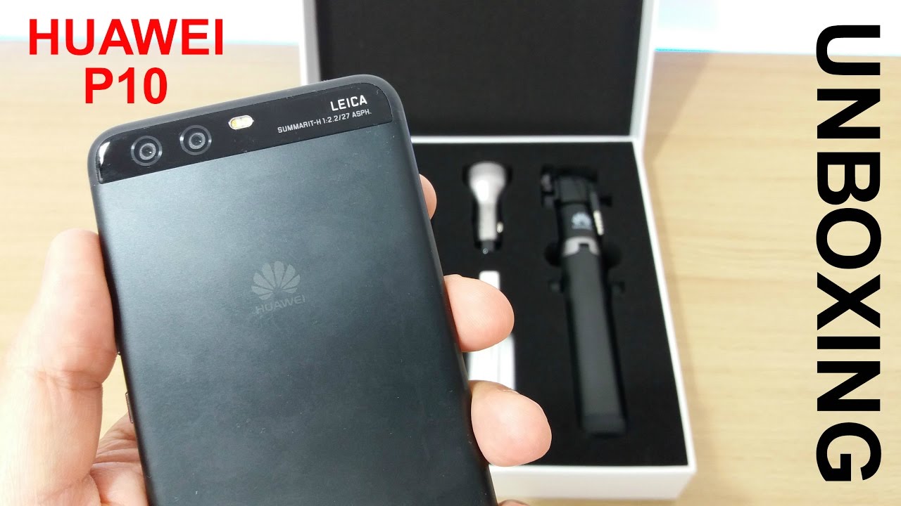O MELHOR para FOTOGRAFIA ! (Huawei P10 - Unboxing em Português)