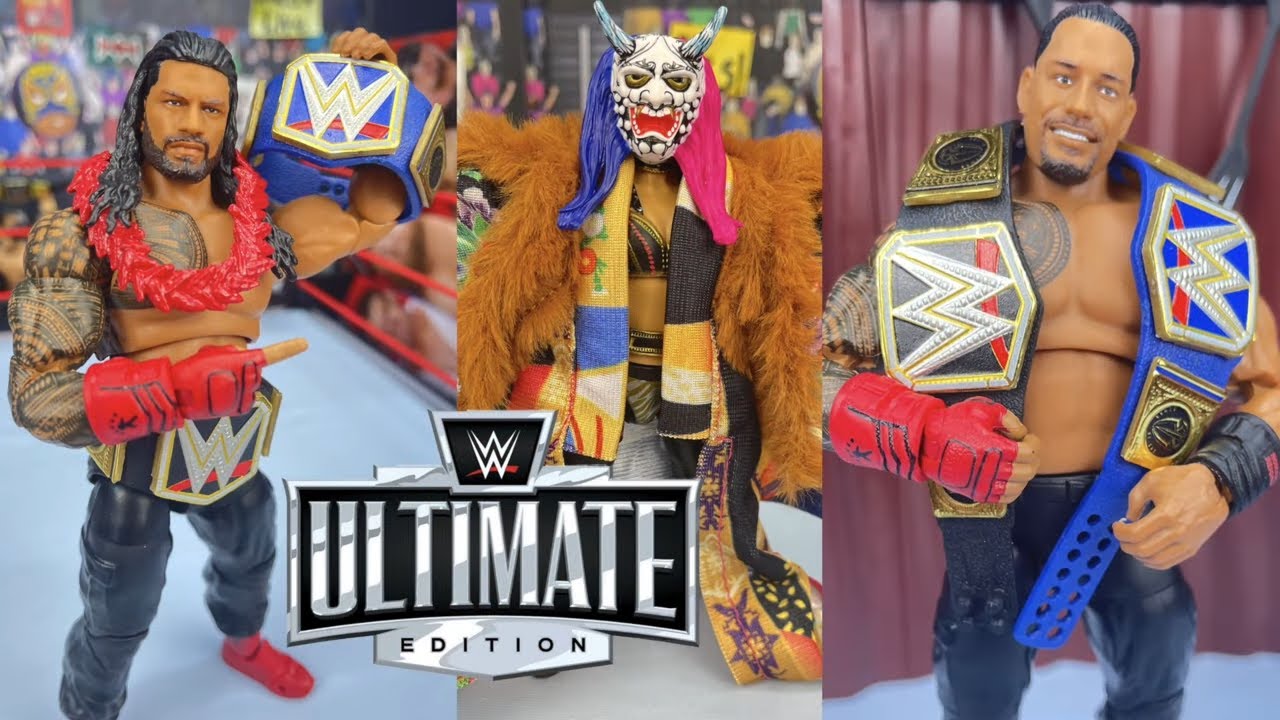 Обзор фигурки WWE ULTIMATE EDITION ROMAN REIGNS & ASUKA