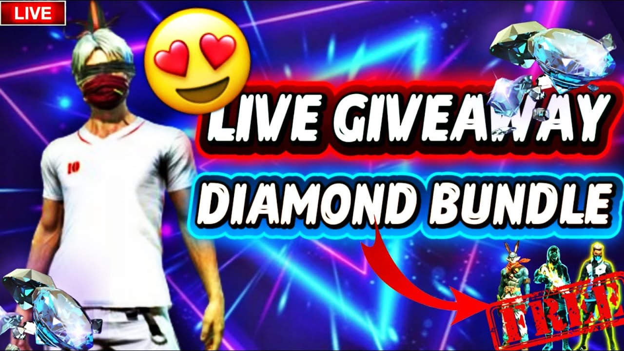 FREE FIRE BUNDLE AND DIAMOND GIFT FREE 100000% REAL GIVEAWAY NO SCAM #free fire max #ard 🎁