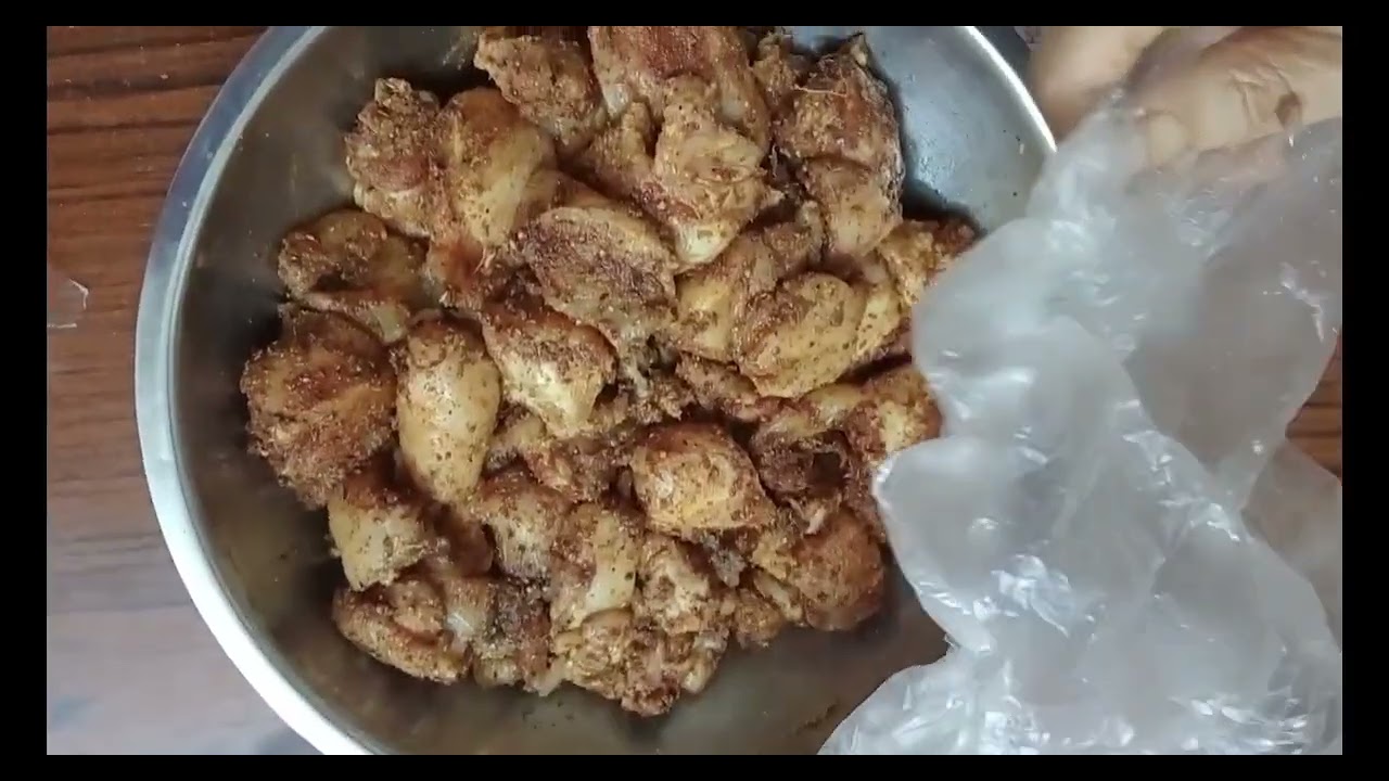 طريقة قطع الفراخ والبطاطس بالتوابل وصفة شهية😋♥. 