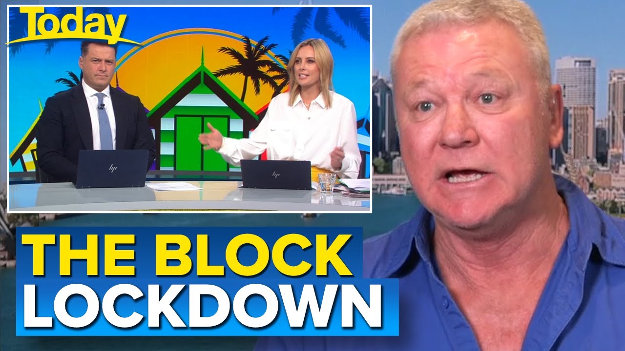 The moment The Block shuts down as COVID-19 hits | Today Show Australia