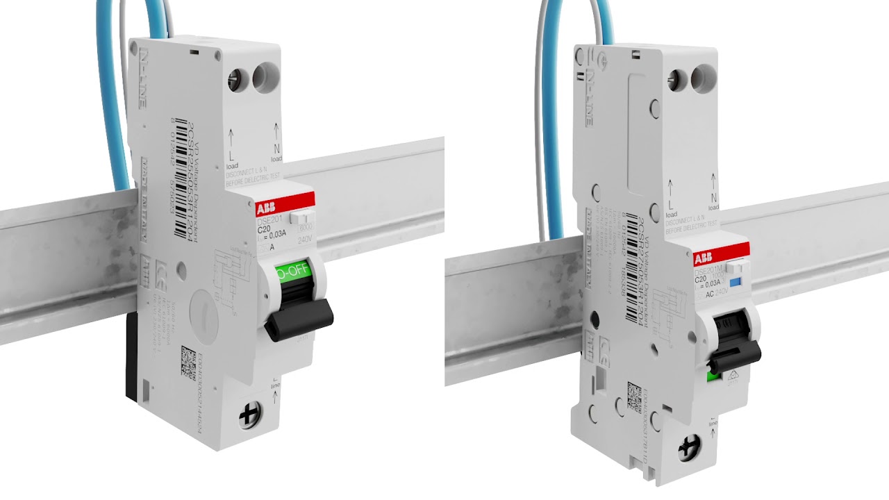 How to Install DSE201, DSE210M RCBOs