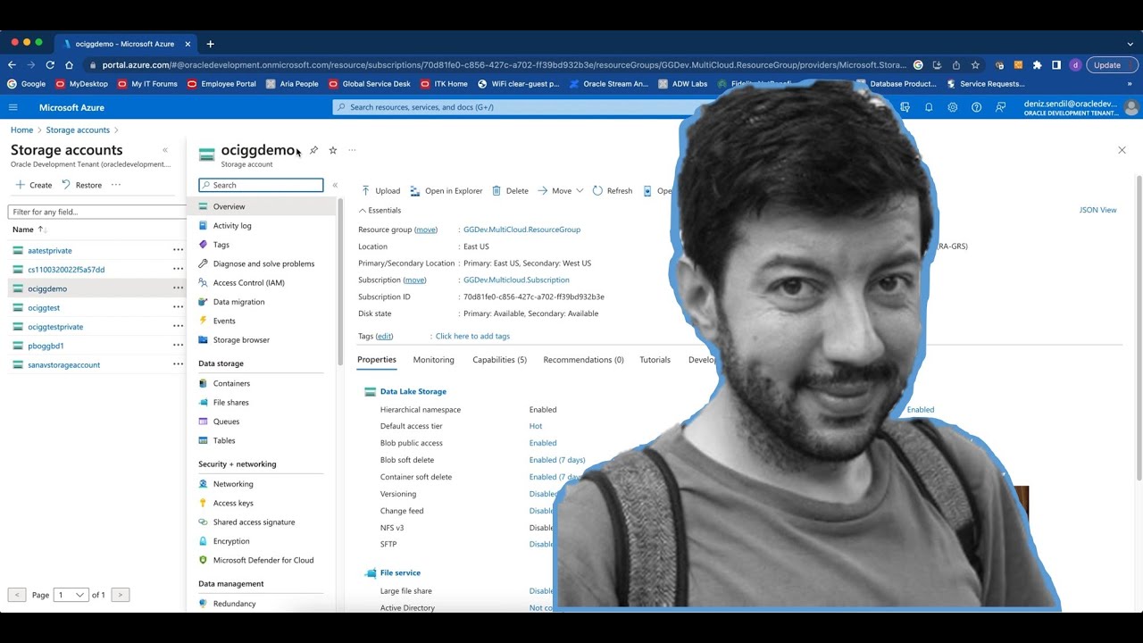 OCI GoldenGate cloud for real-time data into Azure Data Lakes