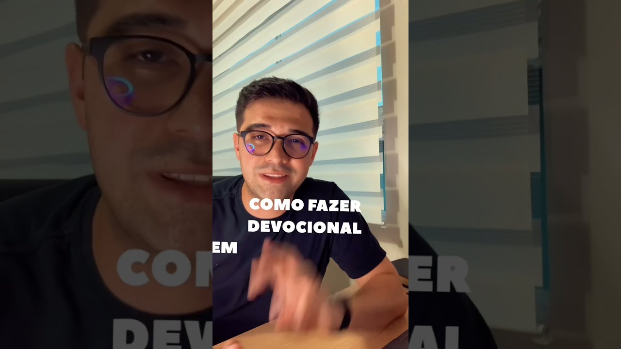 Como fazer devocional