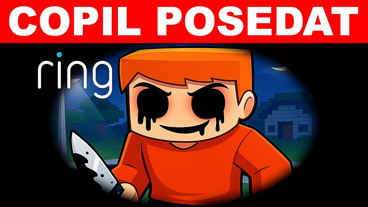 Un copil cu ochii negri ne-a bătut la ușă.. voia să ne colinde! (Minecraft)