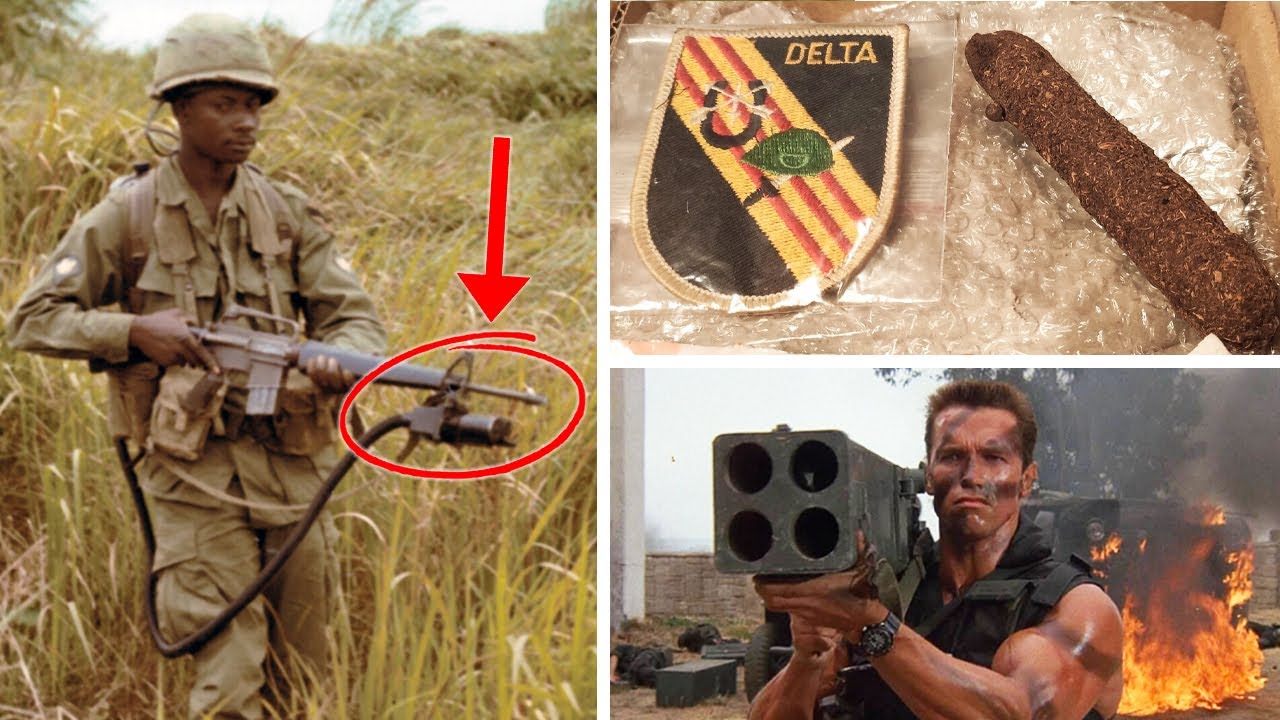 10 Armas EXTRA&Ntilde;AS de la GUERRA DE VIETNAM