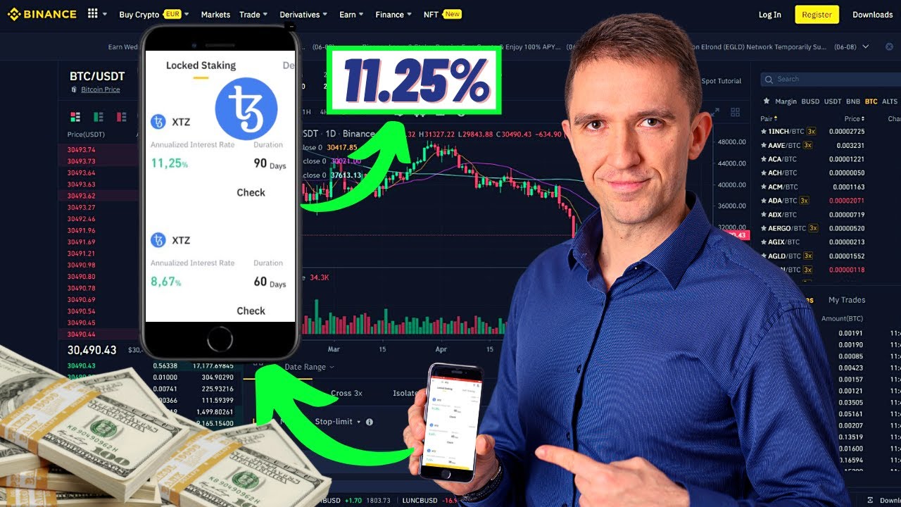 How to Stake Tezos on Binance Аpp? (Tutorial)