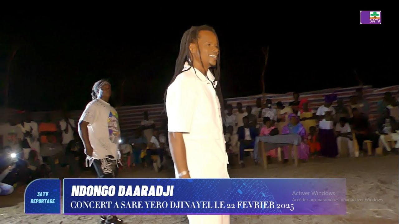 NDONGO DARADJI EN CONCERT A SARE YERO DJINAYEL PARTIE 02
