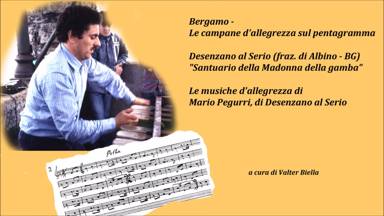 Desenzano al Serio (Bergamo), Mario Pegurri, 1986/87 - campane d'allegrezza sul pentagramma