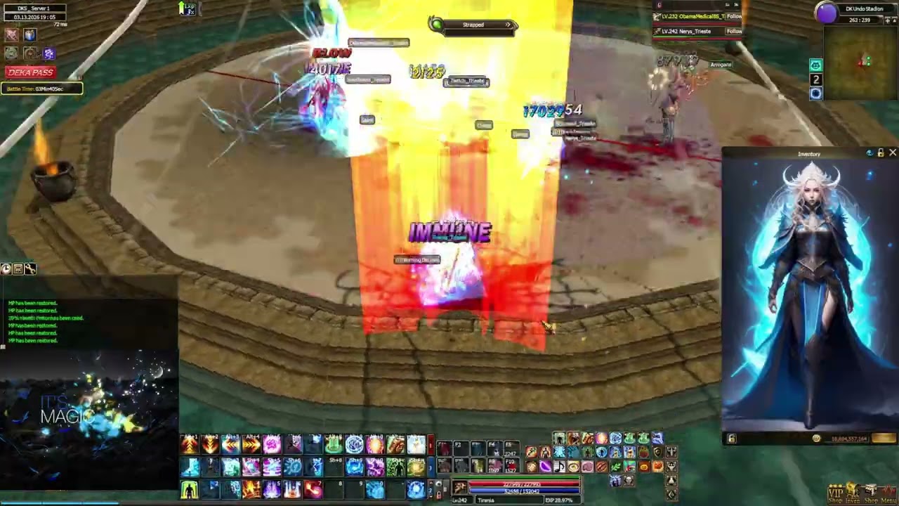 Global Dekaron PVP - Tira, Nerys, Obama VS Strapped/Jaws, Twitch, Resilience
