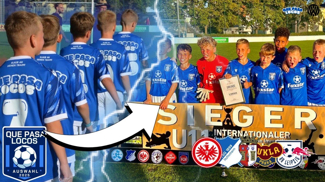 QPL Auswahl im Finale 🏆😱 - U11 Internationales Fussball Turnier mit Frankfurt,Würzburg und Co.🚨🔥