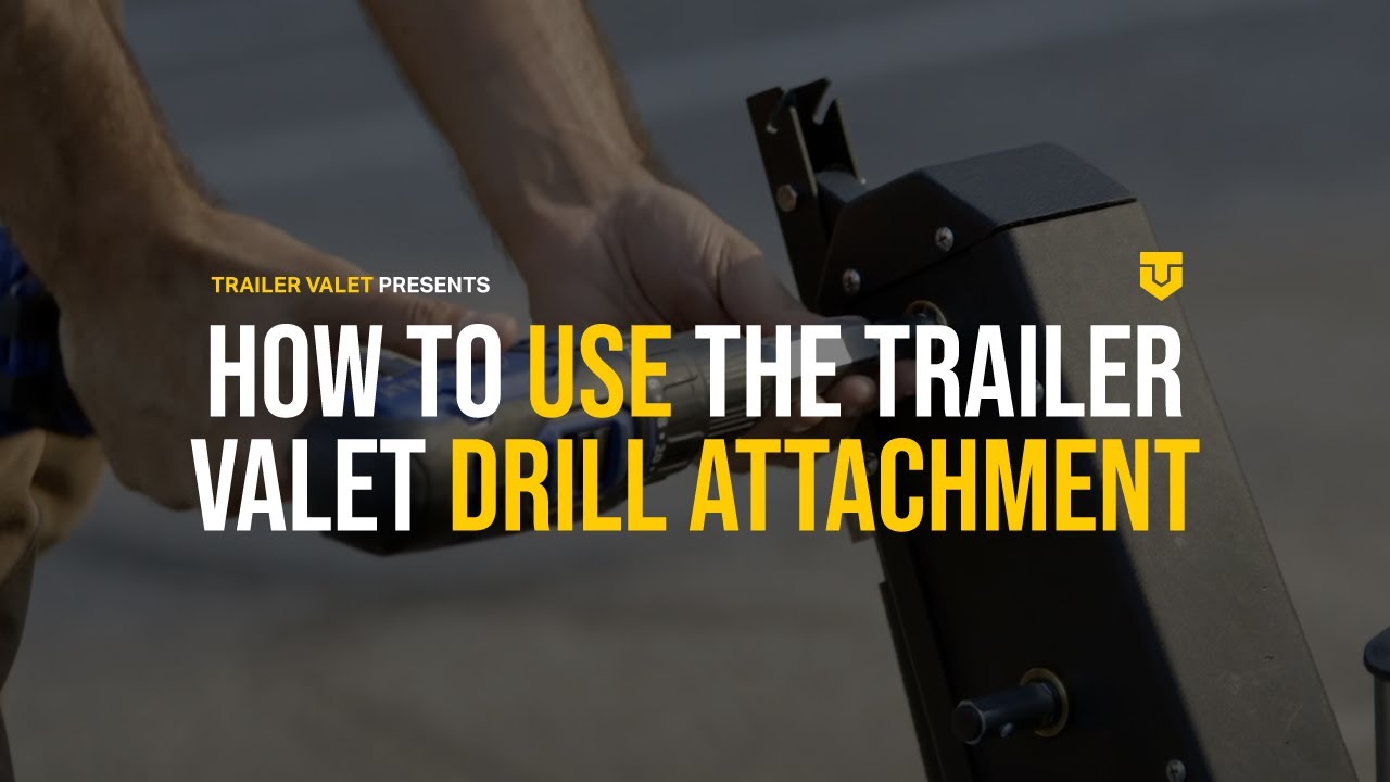 Как использовать насадку Trailer Valet Drill
